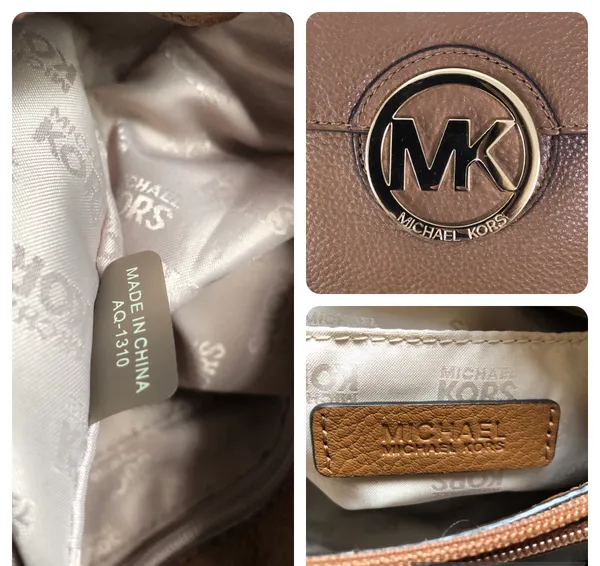 Margo Tan Leather Satchel Bag - Image 11