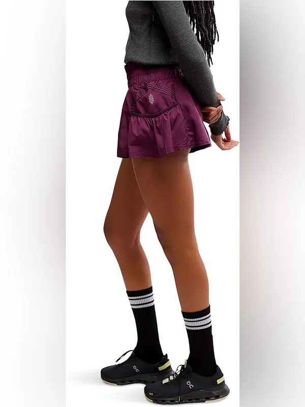 NWT Free People Movement Get Your Flirt On Black Cherry Size Large - Image 4