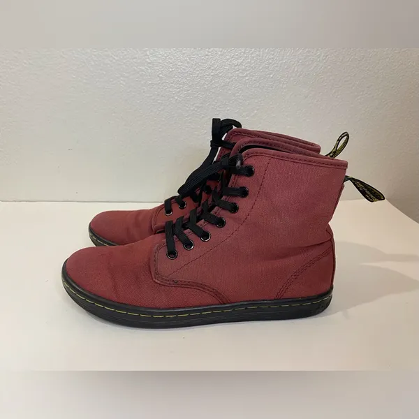 Dr. Martens Women’s Shoreditch Canvas Casual Boots Size‎ 7 - Image 3