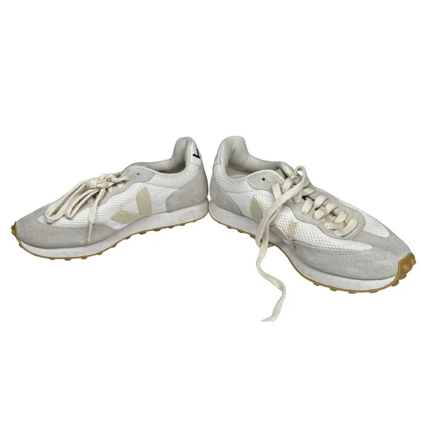 Veja Women's Rio Branco Low Top Sneakers 5 Pier Natural suede mesh casual - Image 2