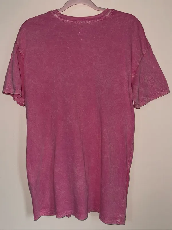 Hollister Barbie Pink Short Sleeve T-Shirt Size Medium 100% Cotton - Image 2