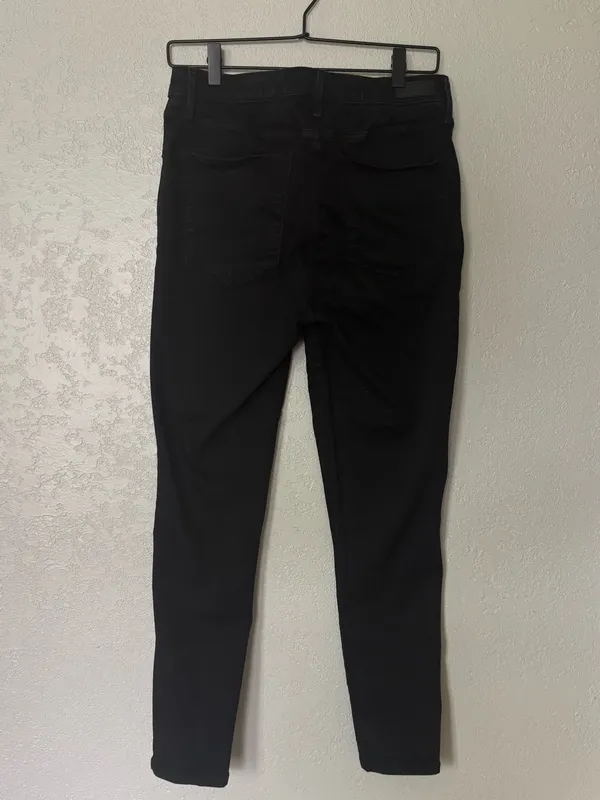 Abercrombie and fitch high rise super skinny black jeans - Image 3