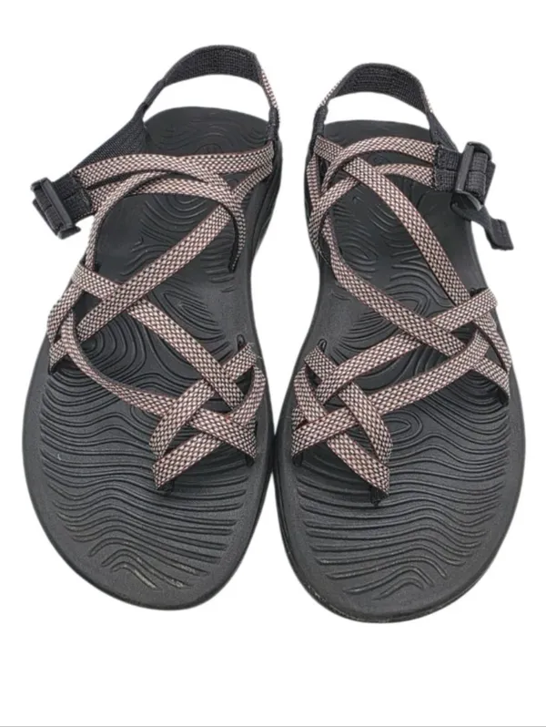 Chacos Womens ZX/2 Classic Black Red A Strappy Sport Sandals Size 9 Waterproof - Image 2