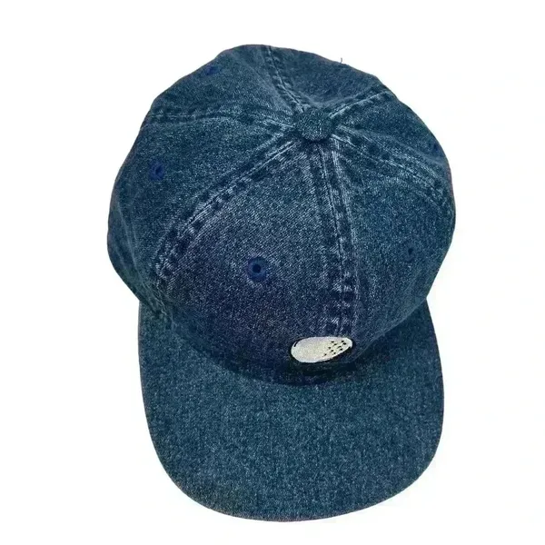 Imperial Vintage Denim‎ Baseball Cap Blue Golf Embroidered Unisex Hat - Image 3