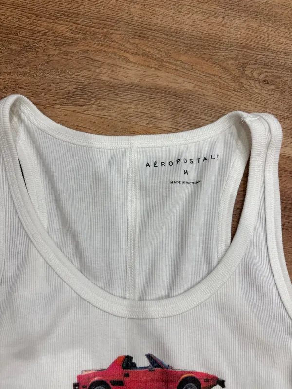 Anthropologie White Tank Top - Image 3