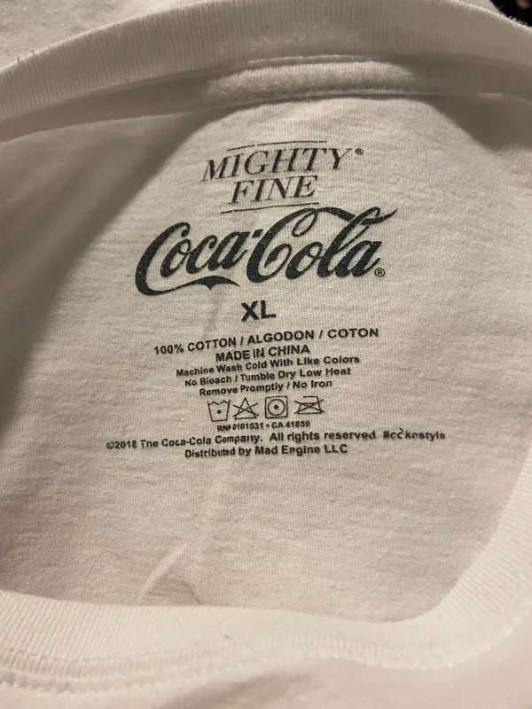 Mighty fine Cherry Coke Graphic Crop Tee - Image 3