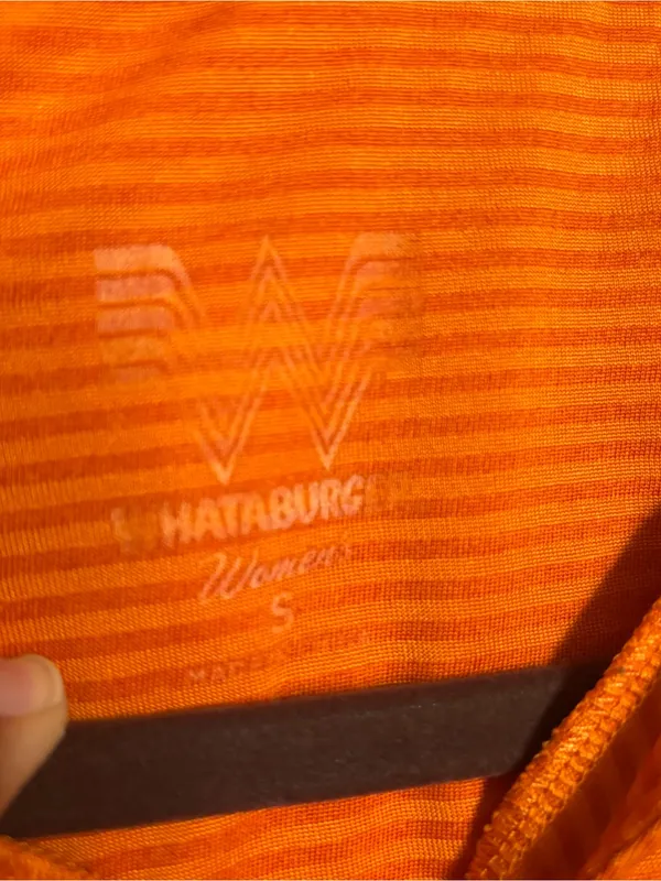 Whataburger women’s size small short sleeve employee blouse - Image 3