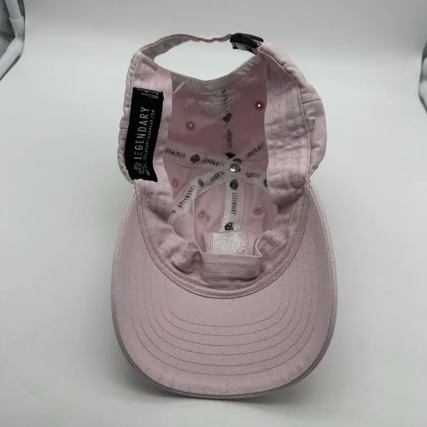 LPGA Golf Pink Baseball Cap Strapback Hat Womens Adjustable Embroidered Logo - Image 7