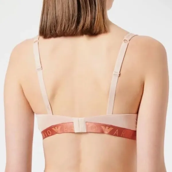 Emporio Armani Pink Pink Padded Bralette(Size Medium) - Image 2