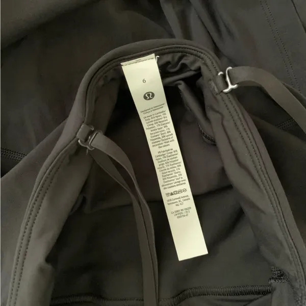 Lululemon Align Side-Slit Cami Strap Dress 6 Black NWT - Image 14