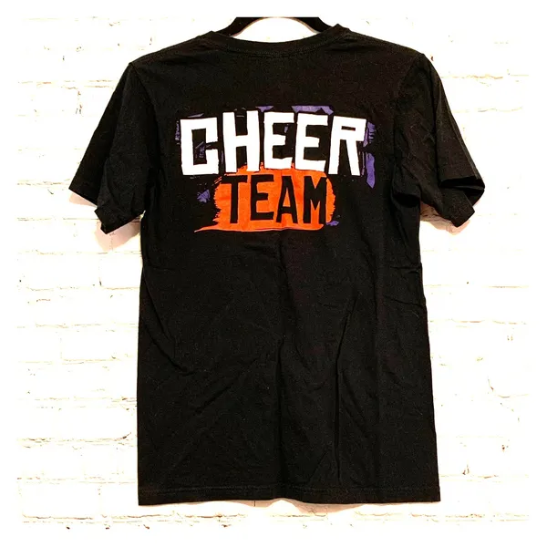 🇺🇸 Varsity‎ Brand Team Cheer V Neck Tee Shirt - Image 2