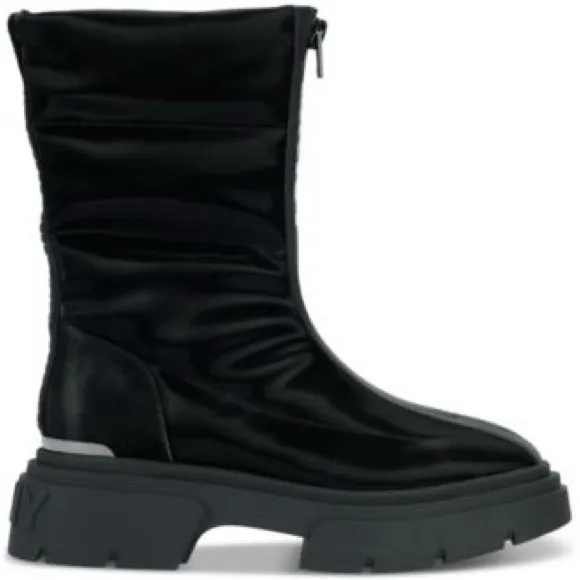 NEW $286 DKNY Women's Fiza Zipper Boots Black sz -8.5 - Image 2