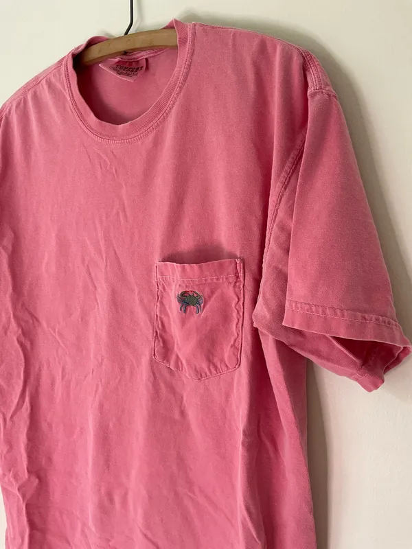 Comfort Colors T-Shirt Seaside Pink - Image 4