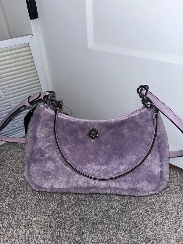 NWT Kate Spade Kayla Faux Fur Crossbody - Image 2