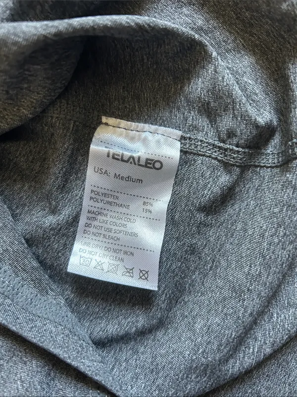 Charcoal Gray Racerback Tank Top - Everyday Activewear - Image 2