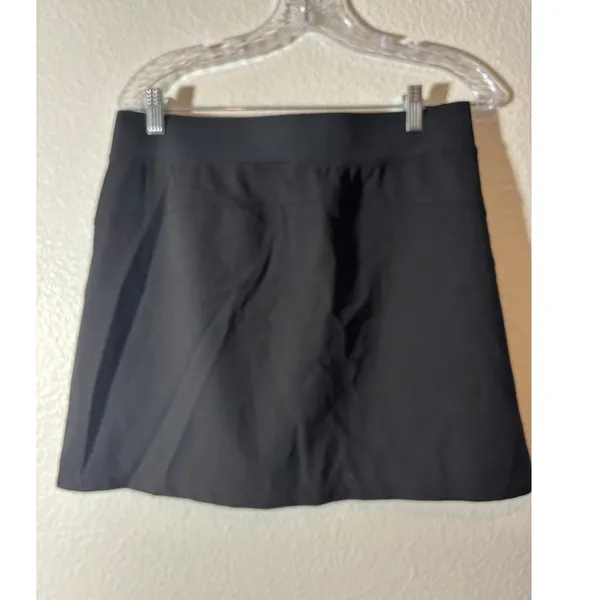 32 Degrees Cool Women's Size S Black Active Skort Pull-On Stretchy w/ Pockets - Image 2
