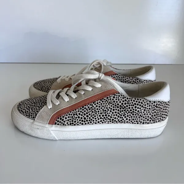 Madewell Sidewalk Low-Top Sneakers in‎ Spotted Calf Hair - Image 4