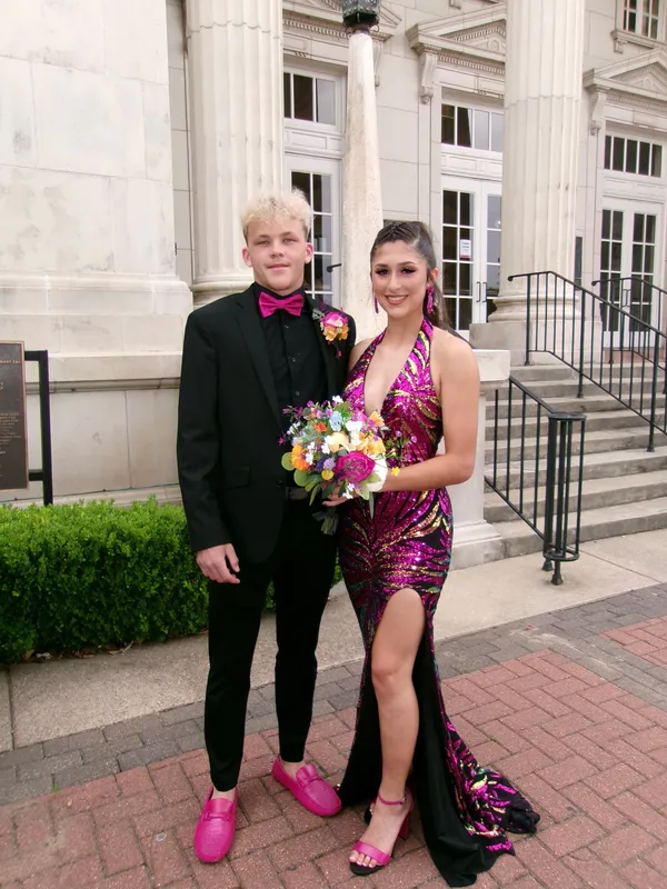 Scarlett Portia Prom Dress Black Sequin - Image 7