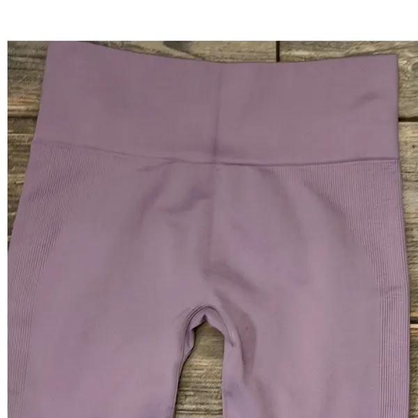 Set Active Sculptflex High Rise Seamless Scrunch Leggings Lavender Purple Medium - Image 8