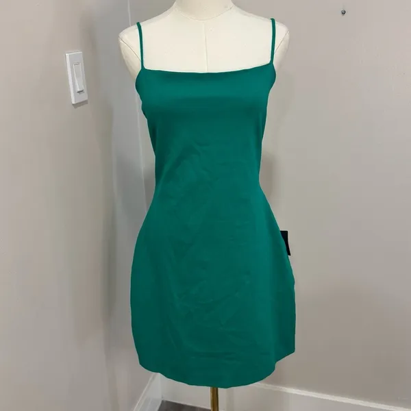 Lulus green Mini Dress NWT XL‎ - Image 2