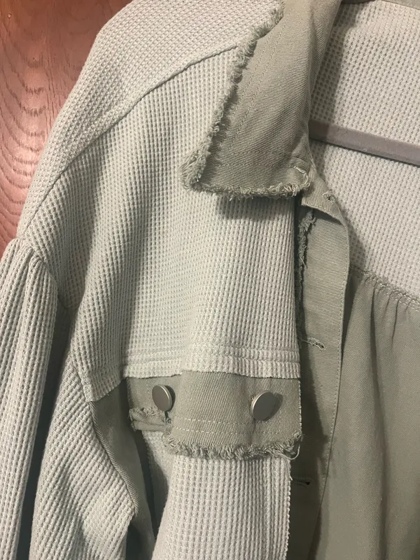 Cropped green jacket Size L - Image 2