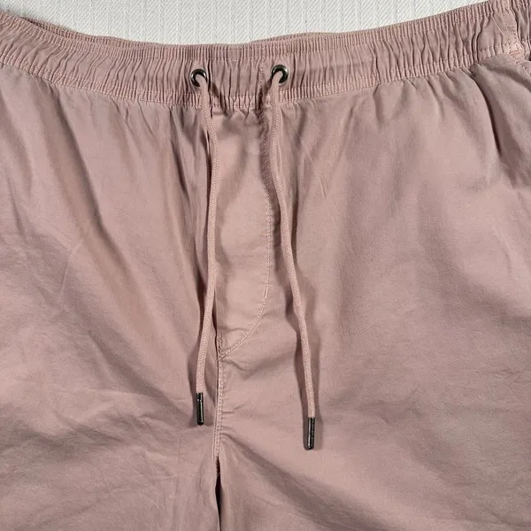 American Eagle Women’s XL Pull On Shorts Mauve Pink Elastic Waist Drawstring - Image 2