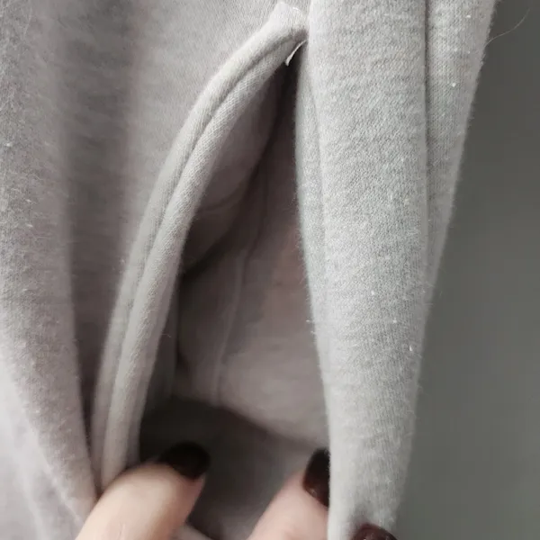 Fabletics Funnel Neck Hoodie Tunic Long Sleeve Athleisure Top,‎ M - Image 6