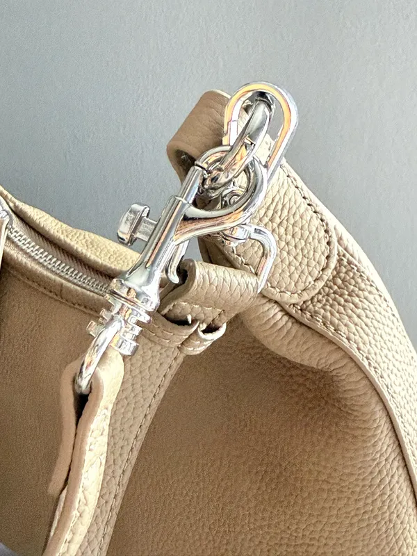 Pebbled faux Leather Hobo Bag - Image 3
