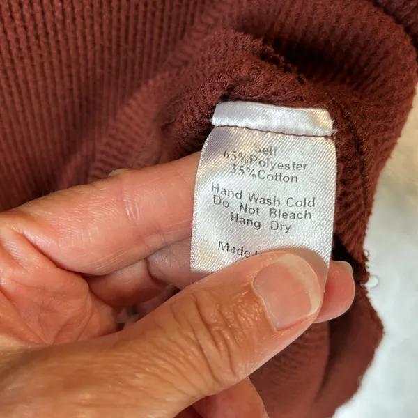 Mod Ref Comfy Oversized Waffle Shirt - Image 10