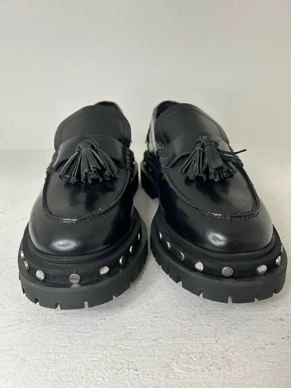 Free People Shoes Black Slip-On Velvet size 7 - Image 3