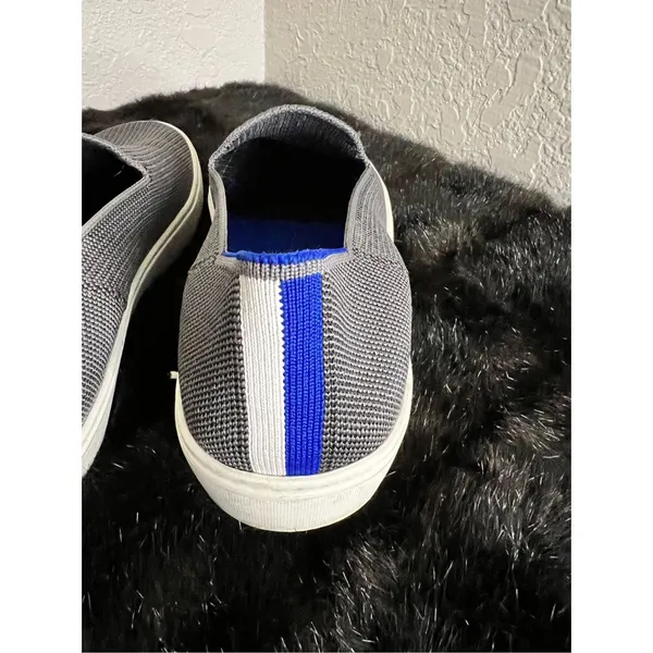 Rothy's The Original Slip On Sneaker Anchor Textile Blue grey Women’s US 8.5 - Image 10