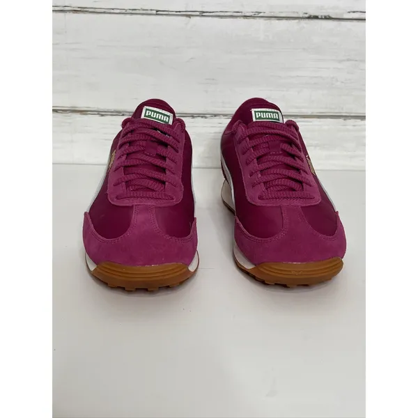 PUMA Easy Rider Sneakers Shoe Size 11 Magenta Low Profile Retro - Image 4