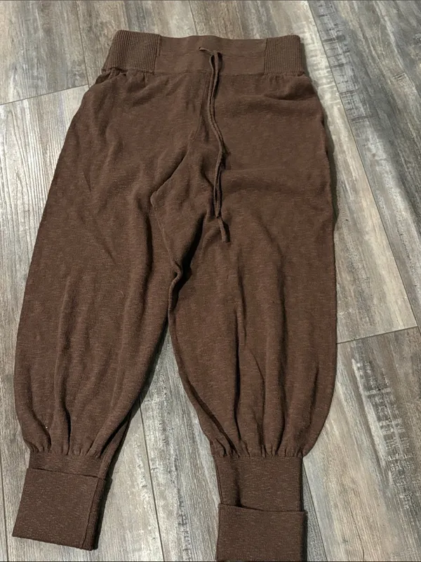 NWT Free People Beach Sila Sweater Pants in Carafe - Image 6