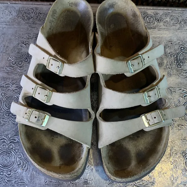 Birkenstock Tan Sandals Size 39 - Image 2