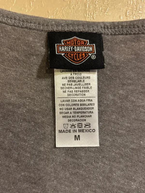 Harley-Davidson womens Hot Skull tank top sz M - Image 3