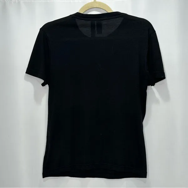 Adidas Black and White Logo Short Sleeve T-Shirt - Image 3