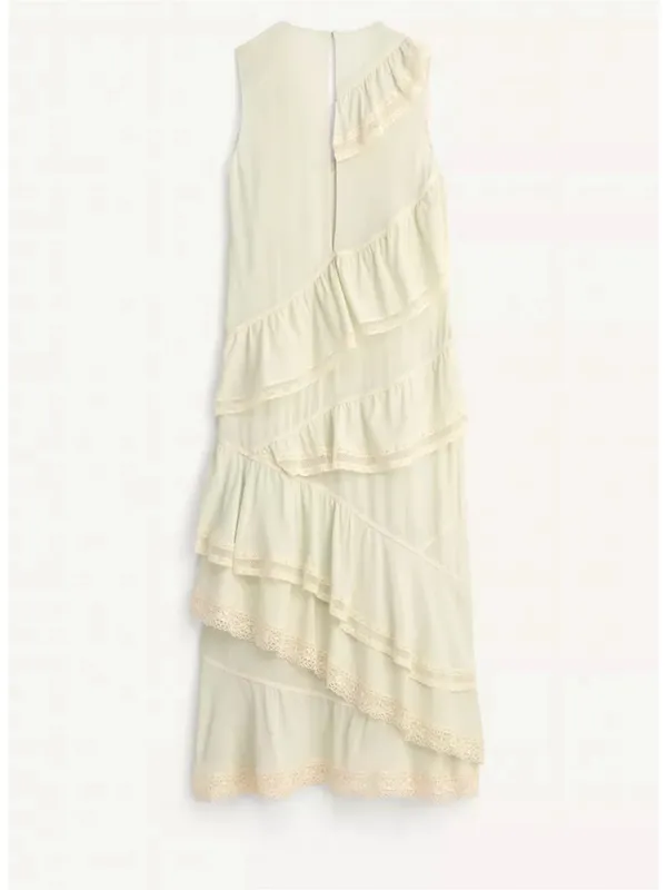 Zara limited edition ruffle maxi dress - Image 7