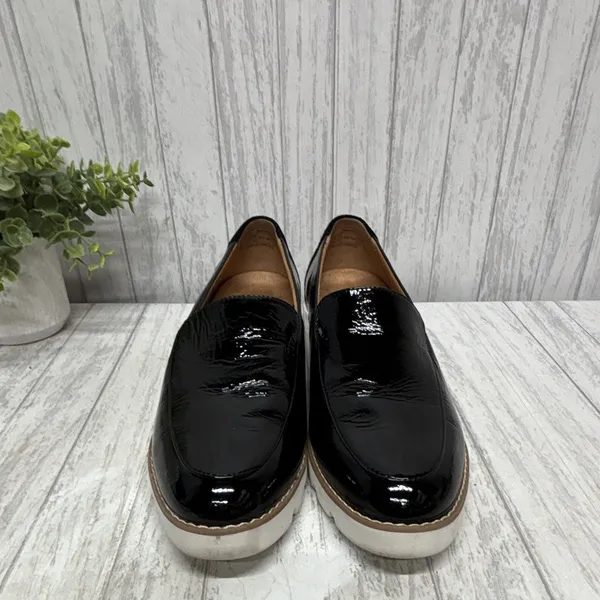 Vionic Kensley Womens 8.5 M Black Leather Slip On Loafers Comfort EU 39 - Image 2