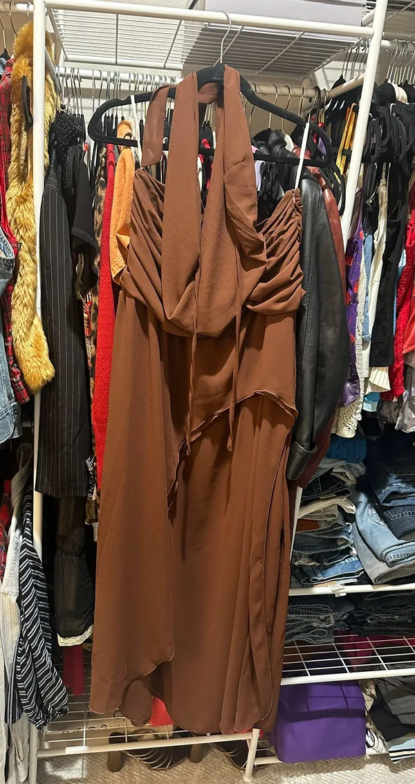 Pepper Mayo Halter Maxi Dress - Image 5