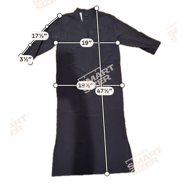 Lululemon The Lab Sarala Dress 3/4 Sleeve Size 8 Black - Image 11
