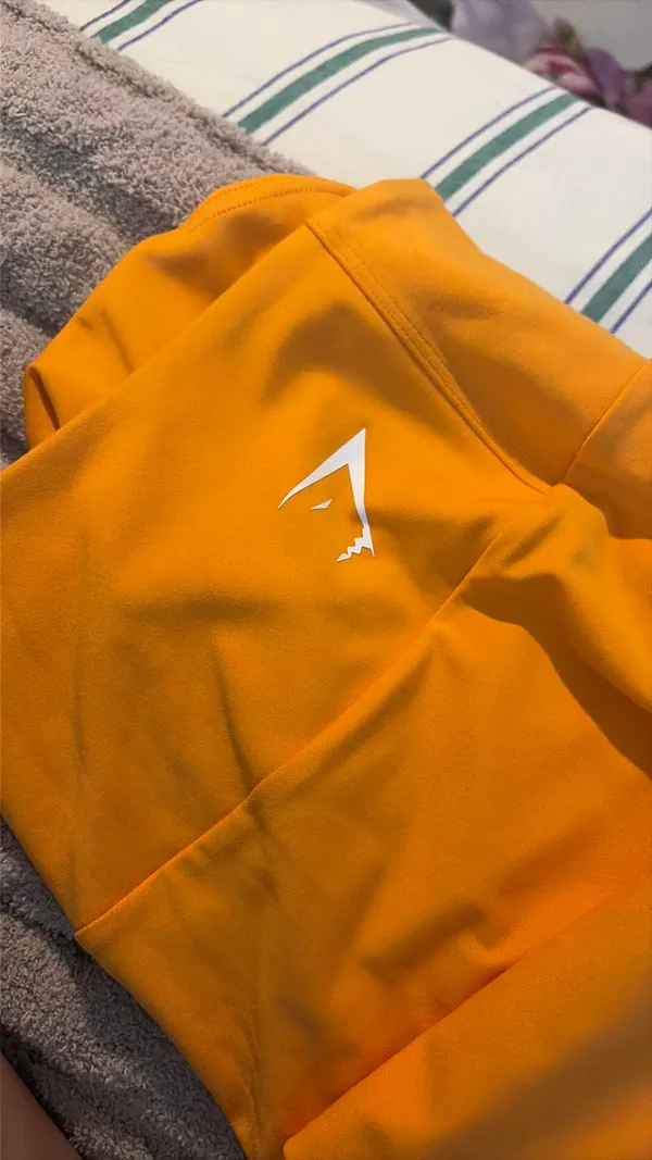 Orange Gymshark Leggings - Image 3