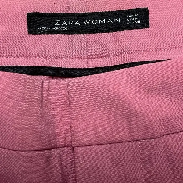 Zara Pink Pants Size M - Image 4