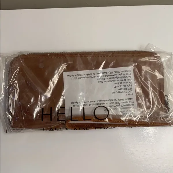Free people distressed vegan wallet‎ - Image 3