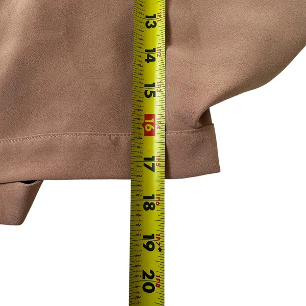 Windsor Pinkish Brown Open Back Tie Bow Blouse Women's Size Medium | 36-34 - Image 5