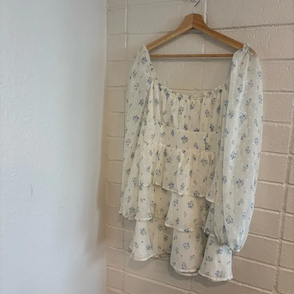 NWOT Altar’d state Atiana floral mini dress - Image 2