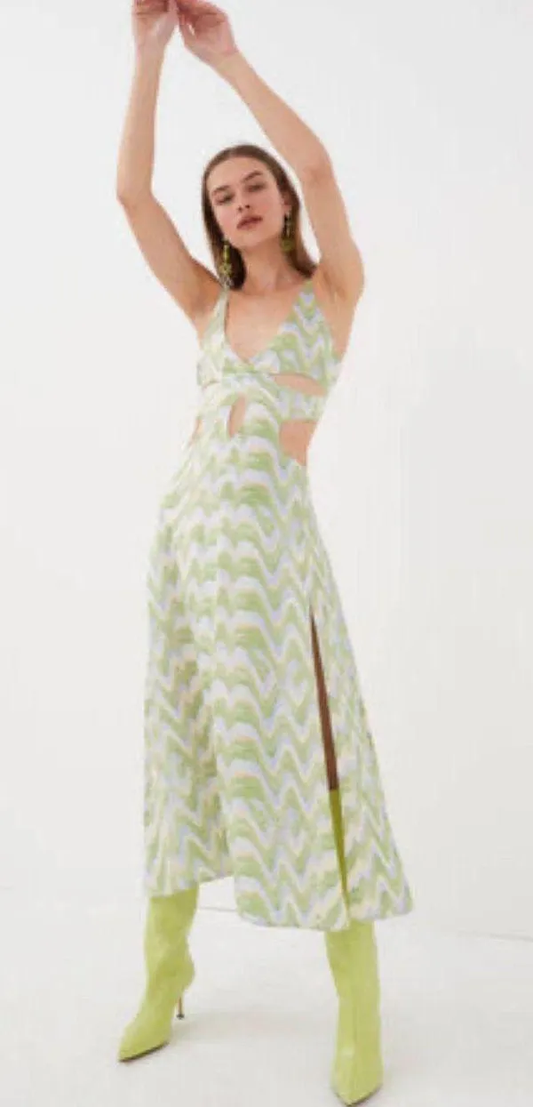 For Love And Lemons Yori Midi Dress - Image 2