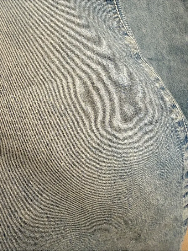 AGOLDE Fusion Jeans size 25 Medium Wash Wide Leg Straight 100% Cotton Denim - Image 7