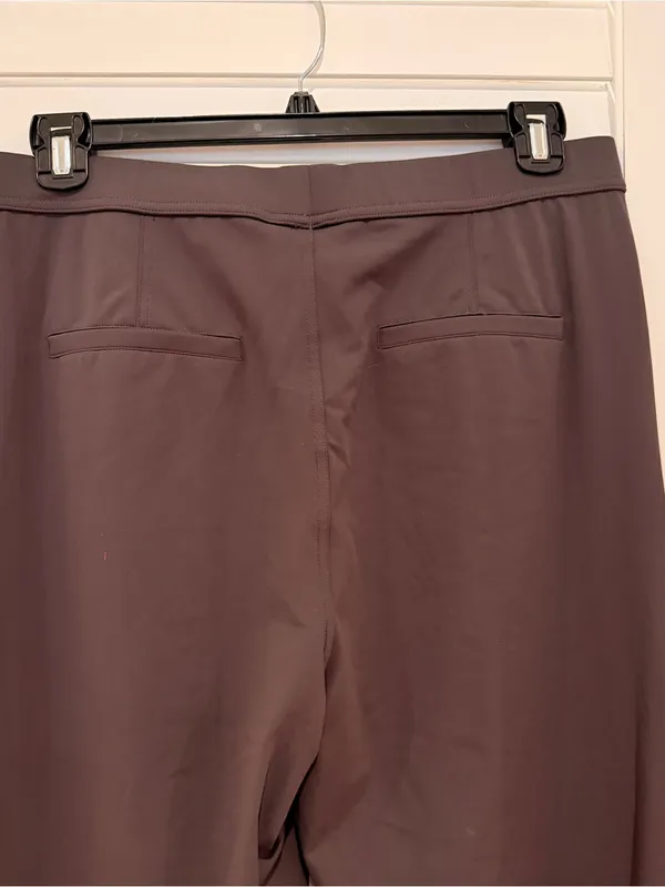 Halara Flex DayStretch High Waisted Pocket Wide Leg Pants Sz XL Gray Pull On - Image 7