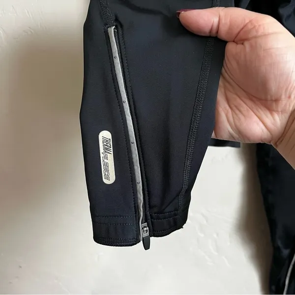 Pearl Izumi Thermal Fleece Lined Zipper‎ Ankle Cycling Leggings - Image 9