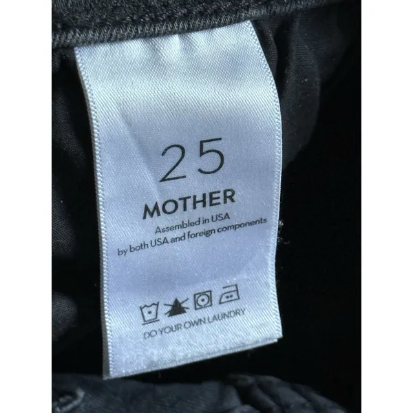 MOTHER The Hustler Ankle Fray Jeans Size 25 Lighting Up Lanterns Gray High Rise - Image 7